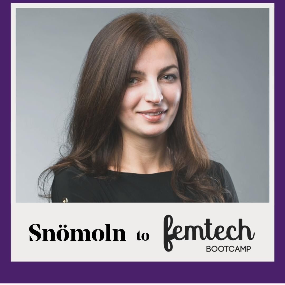 Snömoln utvald att delta på Femtech Bootcamp